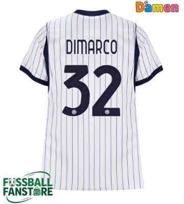 Inter Milan Federico Dimarco #32 Replik Auswärtstrikot Damen 2026-27 Kurzarm